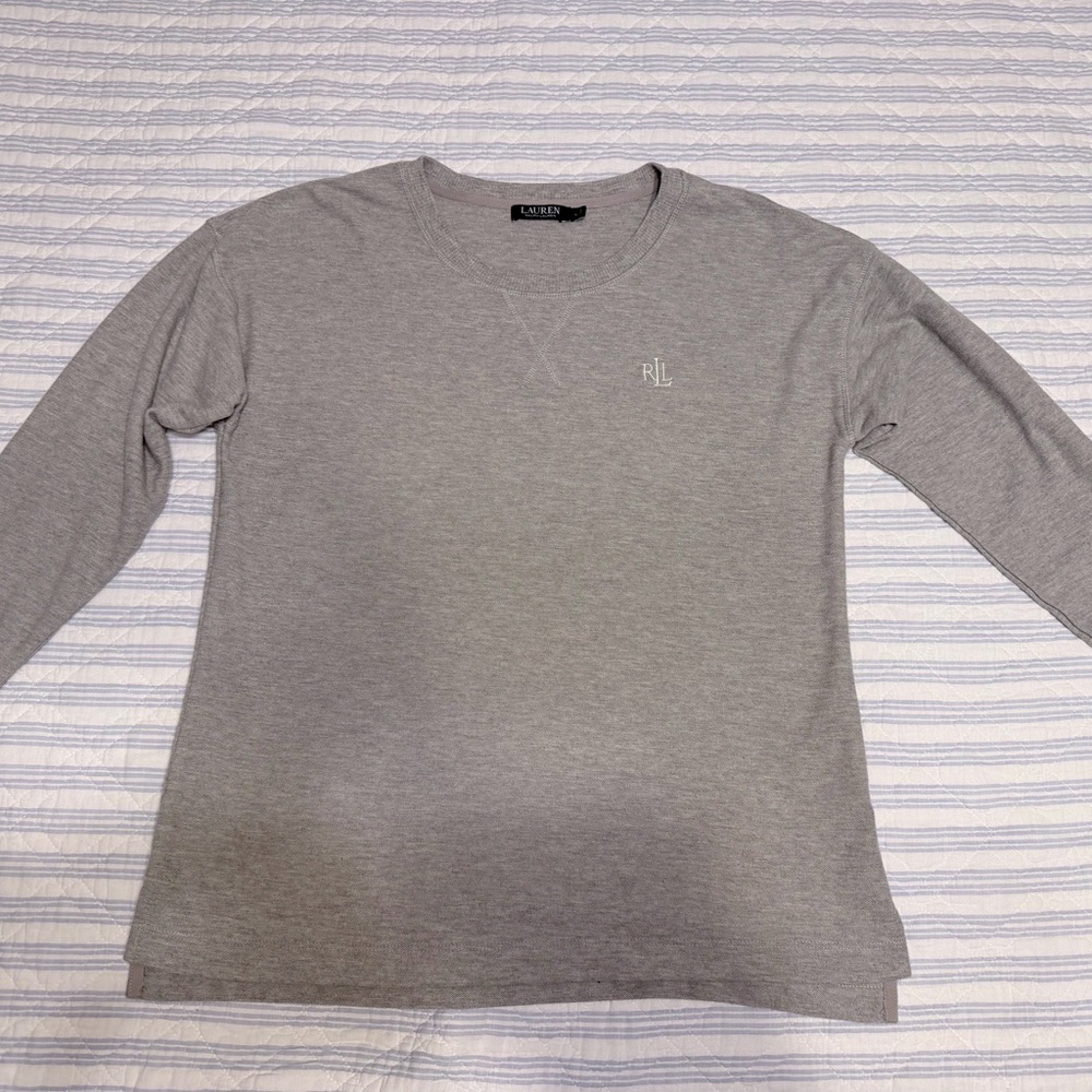 Ralph Lauren Heather Gray Crewneck